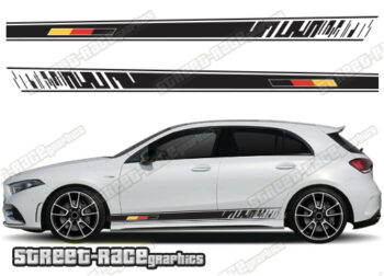 Mercedes A & B class racing stripes 059 - GERMAN FLAG