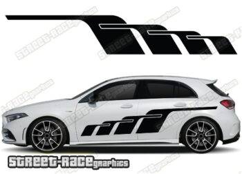 Mercedes A & B class racing stripes 063
