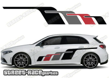 Mercedes A & B class racing stripes 064