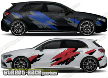 Mercedes A & B Class rally graphics 003