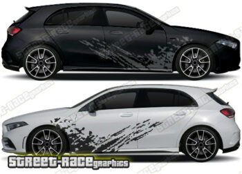 Mercedes A & B Class rally graphics 005