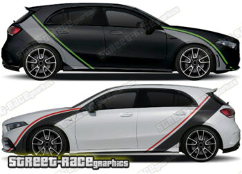 Mercedes A & B Class rally graphics 010