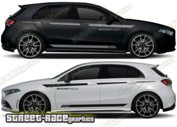 Mercedes A & B Class rally graphics 013