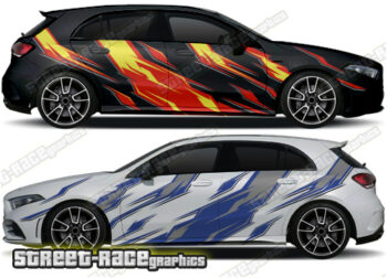 Mercedes A & B Class rally graphics 020