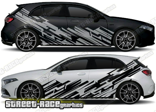 Mercedes A & B Class rally graphics 023