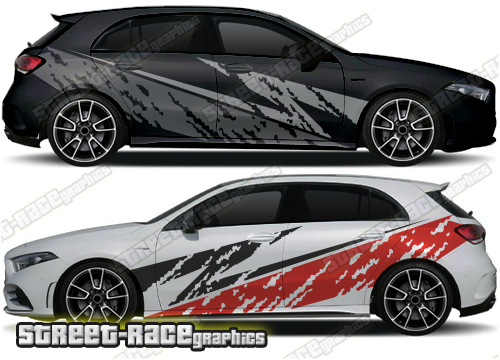 Mercedes A & B Class rally graphics 027