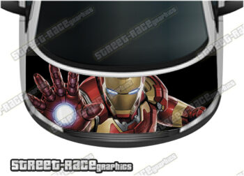 149 - VW Transporter bonnet wrap (IRONMAN)