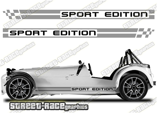 Caterham racing stripes 003