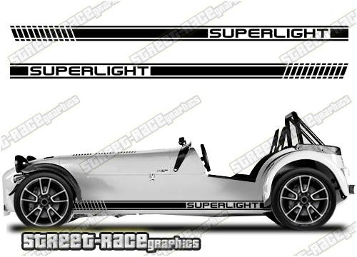 Caterham racing stripes 023 - SUPERLIGHT