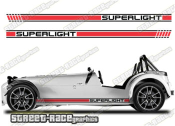 Caterham racing stripes 027 - SUPERLIGHT