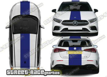 Mercedes OTT 007 racing stripes