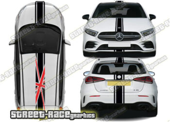 Mercedes OTT 015 Union Jack racing stripes