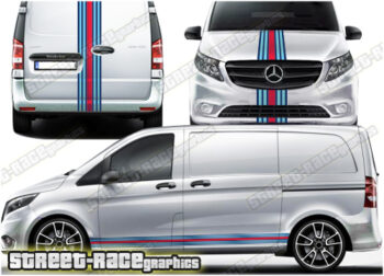 Mercedes Vito Martini full racing stripes 005 - 300mm