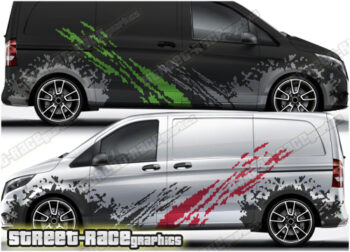 Mercedes Vito rally 001 - mud splatter