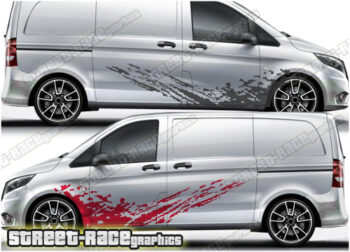 Mercedes Vito rally 004 graphics