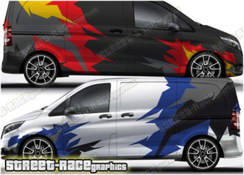 Mercedes Vito rally 005 graphics
