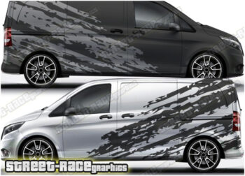 Mercedes Vito rally 008 decals