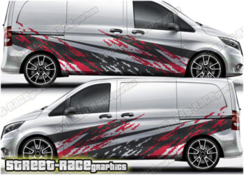 Mercedes Vito rally 011 - Grunge splatter