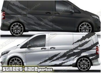 Mercedes Vito rally 013 decals