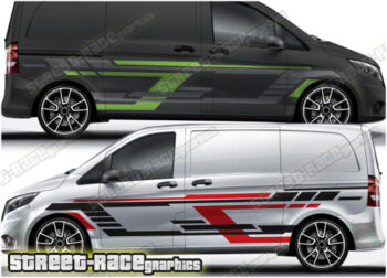 Mercedes Vito rally 015 decals