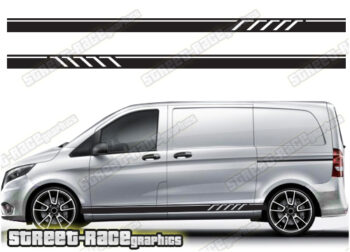 Mercedes Vito racing stripes 003 - Edition 1 style