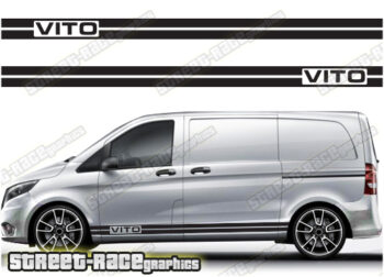 Mercedes Vito racing stripes 006