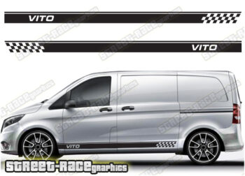 Mercedes Vito racing stripes 011