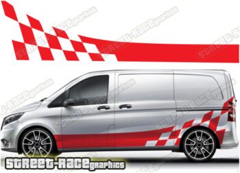 Mercedes Vito racing stripes 013 - Camper