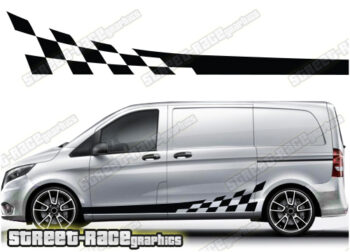 Mercedes Vito racing stripes 015