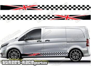 Mercedes Vito racing stripes 022