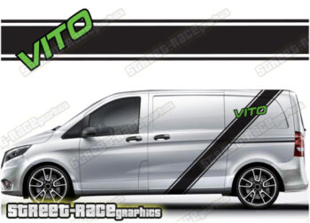 Mercedes Vito racing stripes 023