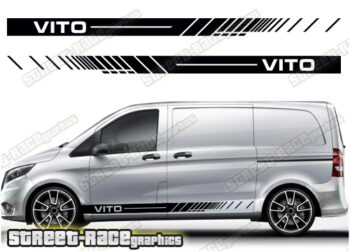 Mercedes Vito racing stripes 051
