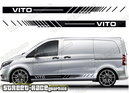Mercedes Vito racing stripes 051