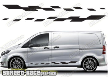 Mercedes Vito racing stripes 055