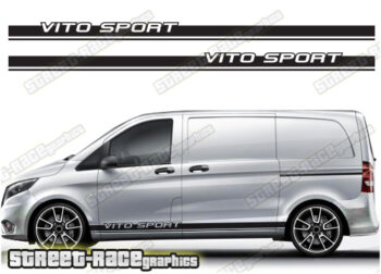 Mercedes Vito racing stripes 060