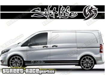 Mercedes Vito racing stripes 061