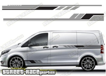 Mercedes Vito racing stripes 069