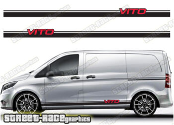Mercedes Vito racing stripes 080