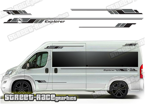 Ducato - Relay - Boxer camper van graphics 107