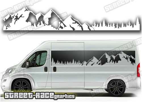 Ducato - Relay - Boxer camper van graphics 109