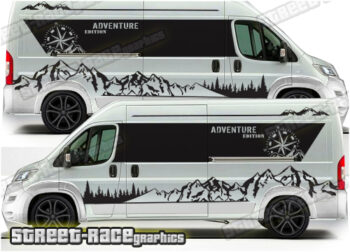 Ducato - Relay - Boxer camper van graphics 135