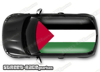 329 - Palestine flag roof wrap