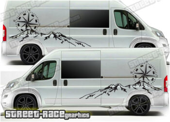 Ducato - Relay - Boxer camper van graphics 140