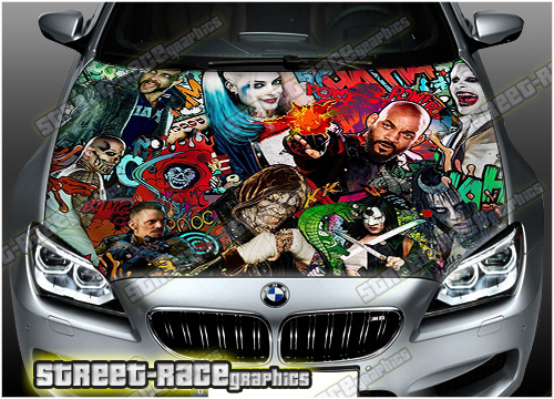 171 - Bonnet wrap (Suicide Squad)