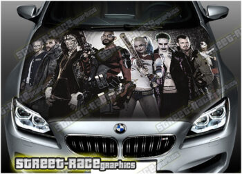 172 - Bonnet wrap (Suicide Squad)