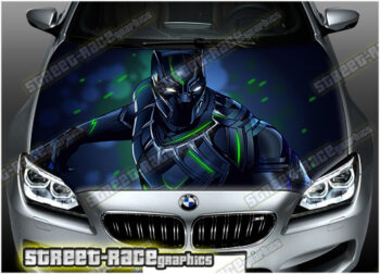 183- Bonnet wrap (Black Panther)