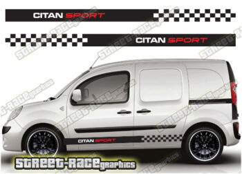 Mercedes Citan racing stripes 003