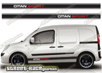 Mercedes Citan racing stripes 004