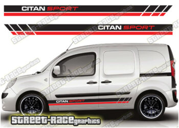 Mercedes Citan racing stripes 006