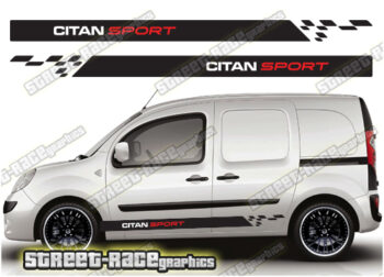 Mercedes Citan racing stripes 009